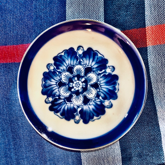 Cobalt Blue & Gold vintage tea set - Picture 5 of 8